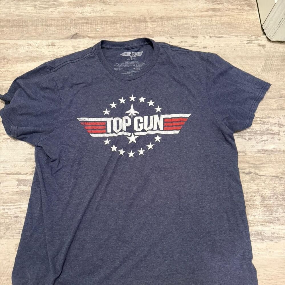 Unbranded Men's Blue and Navy T-shirt